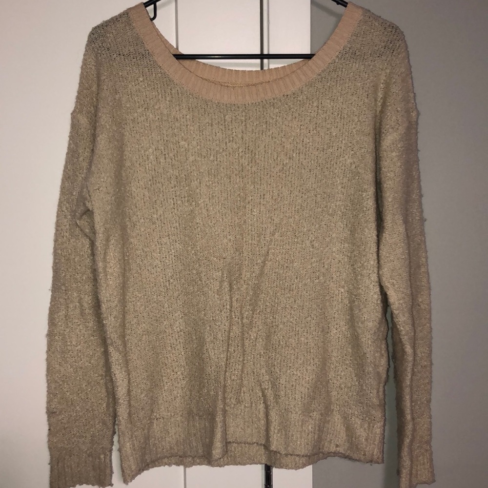 nude sweater